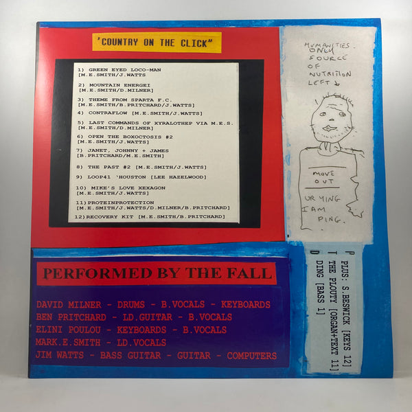 The Fall – The Real New Fall LP Formerly 'Country On The Click' LP USED Vinyl VG+/VG+ Original Press