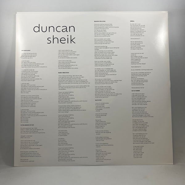Duncan Sheik – Duncan Sheik LP USED Vinyl NM/NM Color Vinyl
