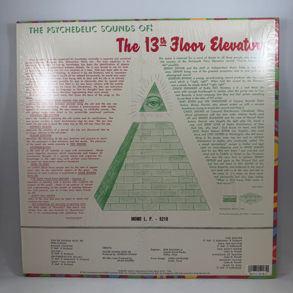The 13th Floor Elevators – The Psychedelic Sounds Of The 13th Floor Elevators LP USED Vinyl NM/NM
