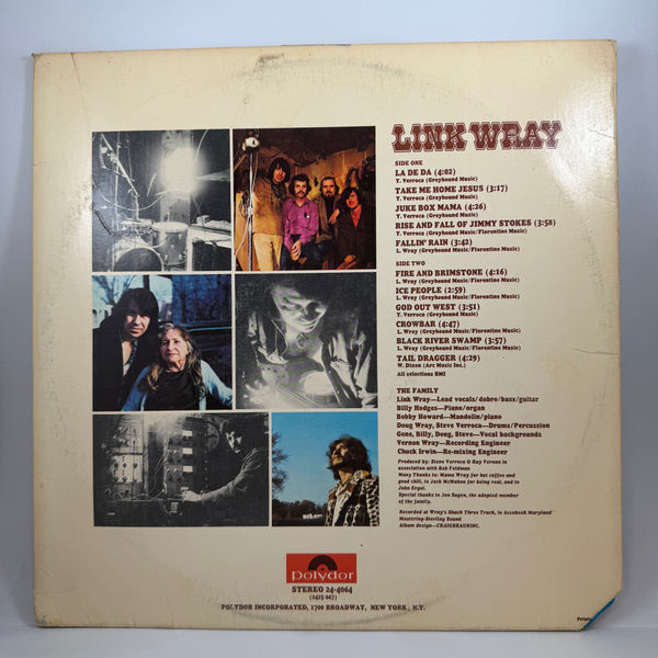 Link Wray – Link Wray LP USED Vinyl VG+/VG