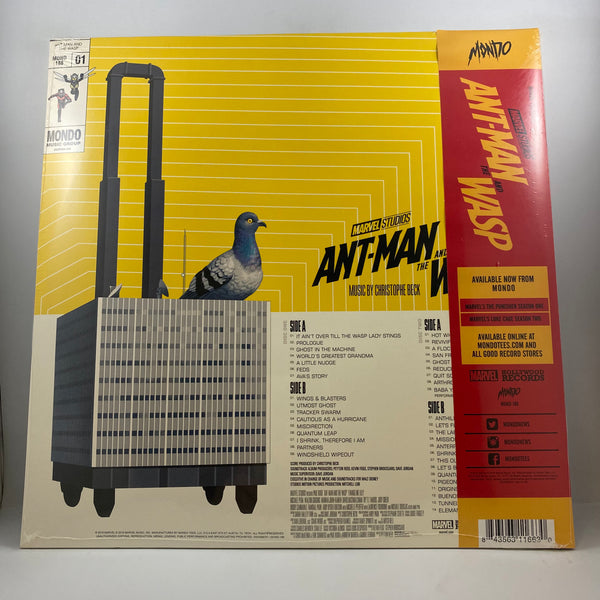 Christophe Beck – Ant-Man and The Wasp - Original Motion Picture Soundtrack LP USED Vinyl Mint Still Sealed
