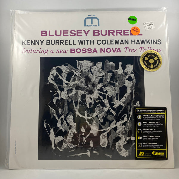 Kenny Burrell With Coleman Hawkins – Bluesey Burrell LP Vinyl Mint Still Sealed Audiophile