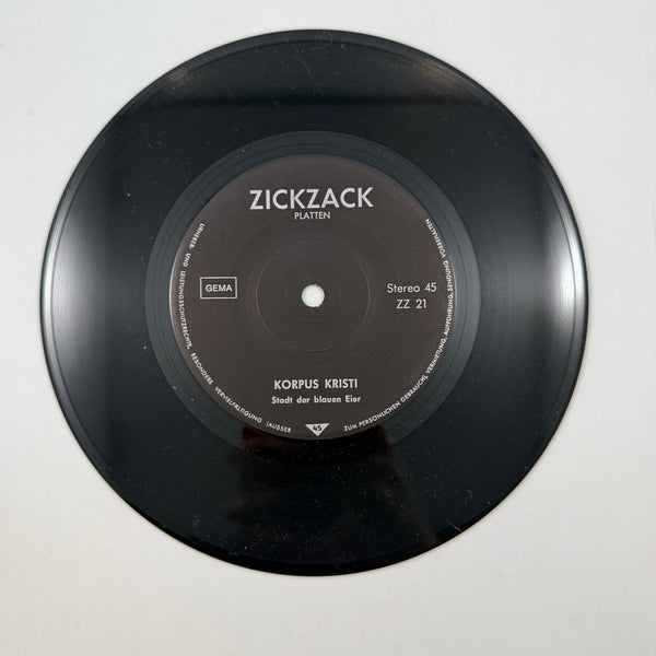 Korpus Kristi – Ausgesetzt / Stadt Der Blauen Eier 7" USED Vinyl VG+/VG+
