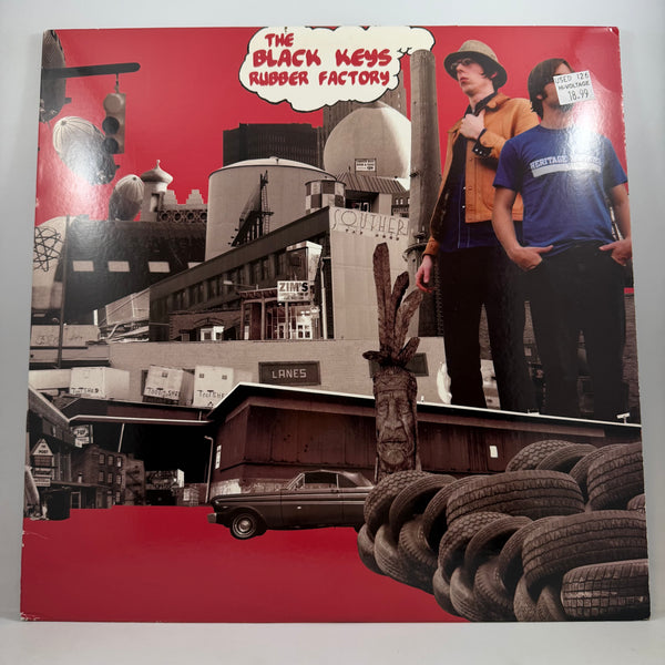 The Black Keys – Rubber Factory LP USED Vinyl VG+/VG+