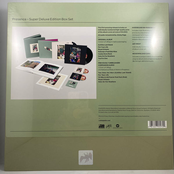 Led Zeppelin – Presence LP NOS Vinyl Box Set Mint Still Sealed
