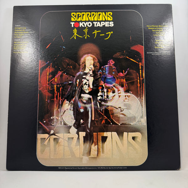 Scorpions – Tokyo Tapes LP USED Vinyl VG+/VG+
