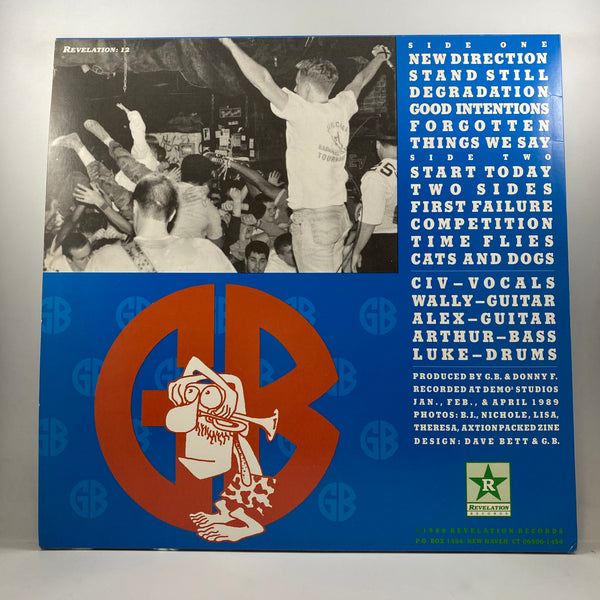 Gorilla Biscuits – Start Today LP USED Vinyl VG+/VG+