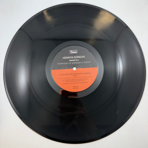 Henryk Górecki - Beth Gibbons, Polish National Radio Symphony Orchestra, Krzysztof Penderecki – Symphony No. 3 (Symphony Of Sorrowful Songs) Op. 36 LP USED Vinyl NM/NM