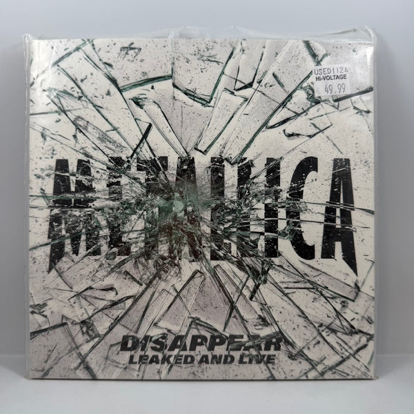 Metallica – Disappear (Leaked And Live) 7" USED Vinyl NM/NM