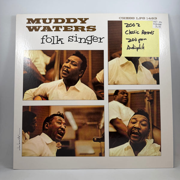 Muddy Waters – Folk Singer LP USED Vinyl NM/NM Audiophile