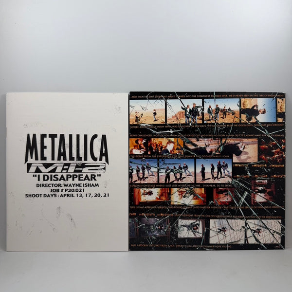 Metallica – Disappear (Leaked And Live) 7" USED Vinyl NM/NM