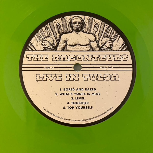 Raconteurs – Live In Tulsa 3LP USED NM/NM Color Vinyl w/ 7" Flexi
