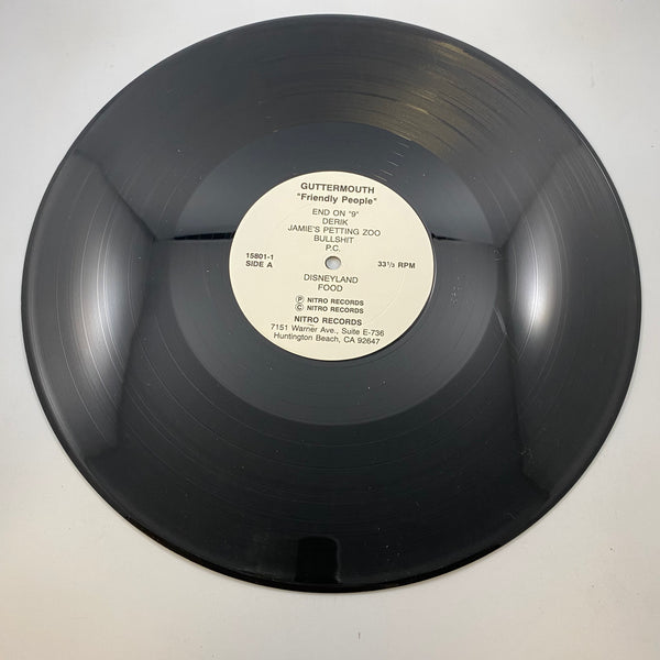 Guttermouth – Friendly People LP USED Vinyl VG/VG