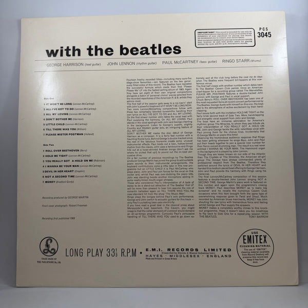 The Beatles – With The Beatles LP USED Vinyl VG++/VG+