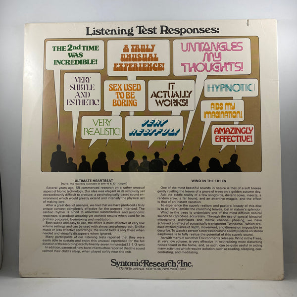 No Artist – Environments (Totally New Concepts In Sound - Disc 5) LP USED Vinyl Mint Still Sealed