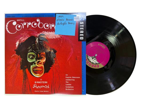 Antill And Ginastera And Sir Eugene Goossens Conducting London Symphony Orchestra – Corroboree & Panambi: Suite From The Ballet LP USED Vinyl VG+/VG++ Audiophile