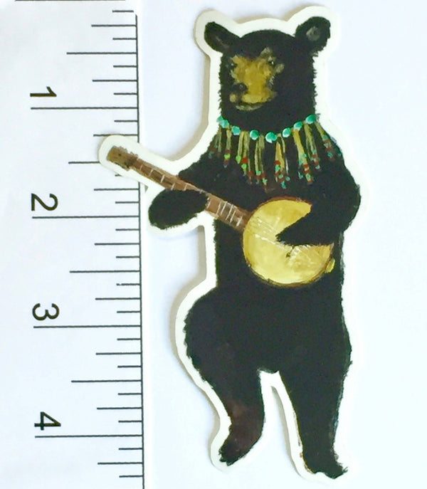 Banjo Bear  Sticker