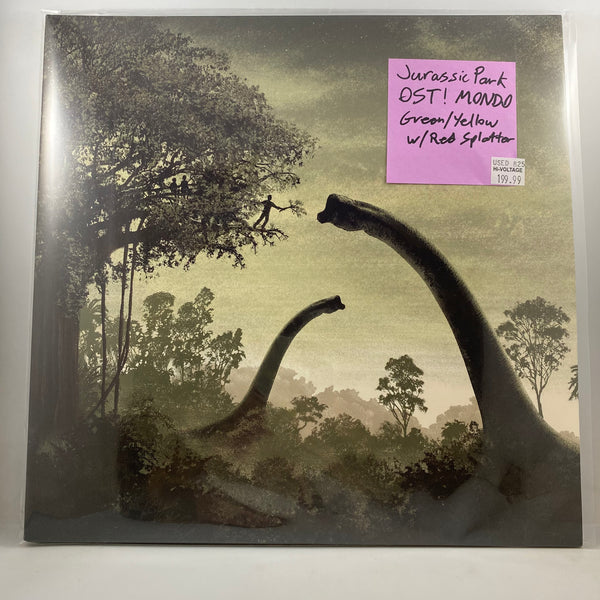 John Williams – Jurassic Park (Original Motion Picture Soundtrack) LP USED Vinyl NM/NM Color Vinyl