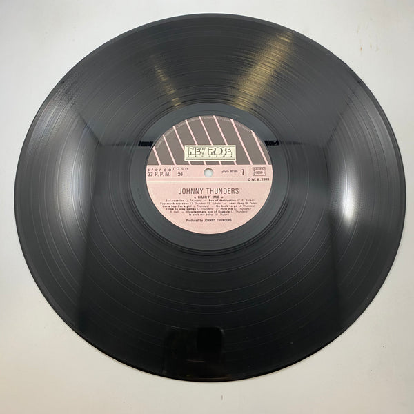 Johnny Thunders – Hurt Me LP USED Vinyl VG/VG