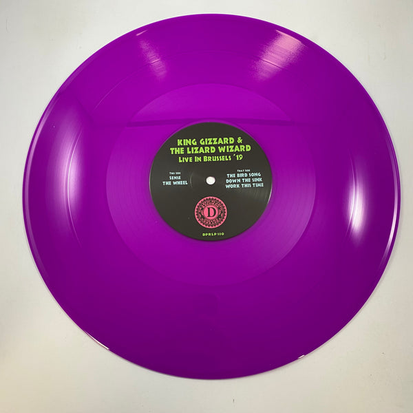 King Gizzard And The Lizard Wizard – Live In Brussels 2019 LP USED Vinyl NM/NM Color Vinyl