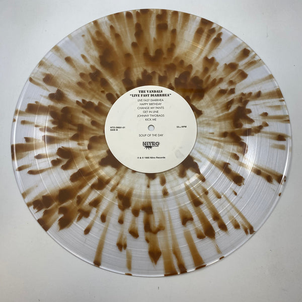 The Vandals – Live Fast Diarrhea LP USED Vinyl NM/VG+ Color Vinyl