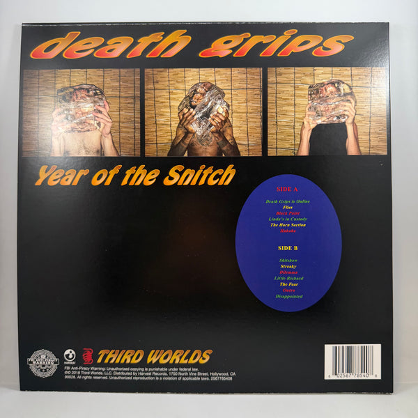 Death Grips – Year Of The Snitch LP USED Vinyl VG++/NM
