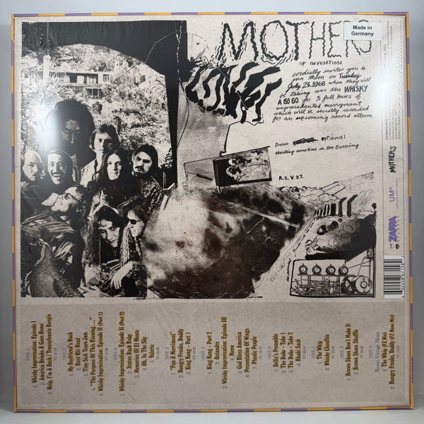 Frank Zappa & The Mothers Of Invention – Whisky A Go Go, 1968 LP NOS Vinyl Box Set Mint Still Sealed