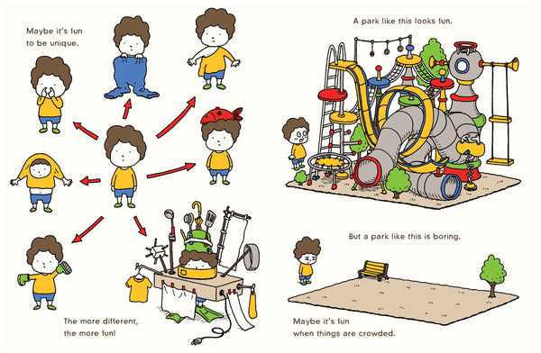 The Boring Book: (Childrens Book about Boredom, Funny Kids Picture Book, Early Elementary School Story Book) by Shinsuke Yoshitake