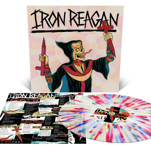 Iron Reagan - Crossover Ministry LP NEW COLOR VINYL