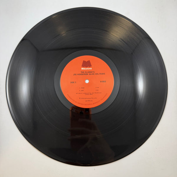 Joe Henderson Featuring Alice Coltrane – The Elements LP USED Vinyl VG+/VG
