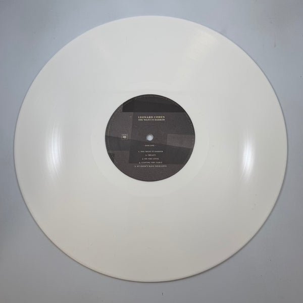 Leonard Cohen – You Want It Darker LP USED Vinyl NM/VG+ Color Vinyl