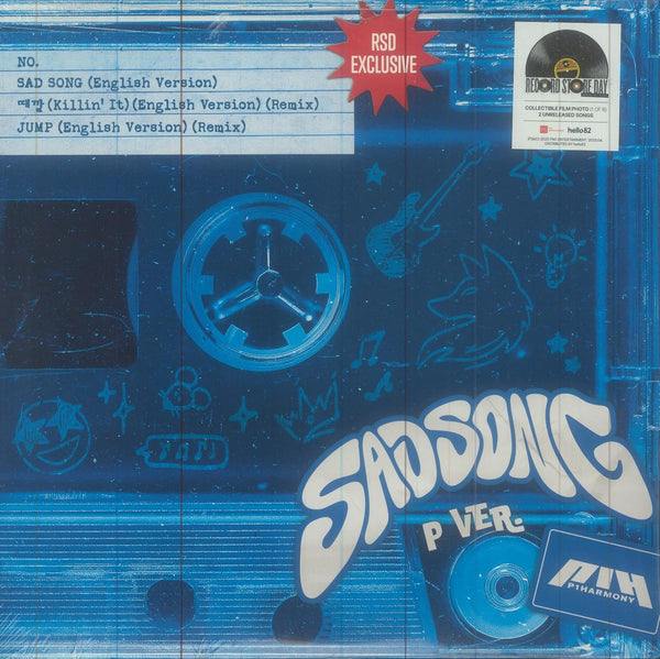P1Harmony - Sad Song (P Ver.) LP NEW RSD 2025