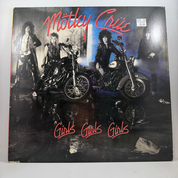Mötley Crüe – Girls, Girls, Girls LP USED Vinyl VG+/VG+