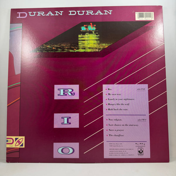 Duran Duran – Rio LP USED Vinyl VG+/VG+