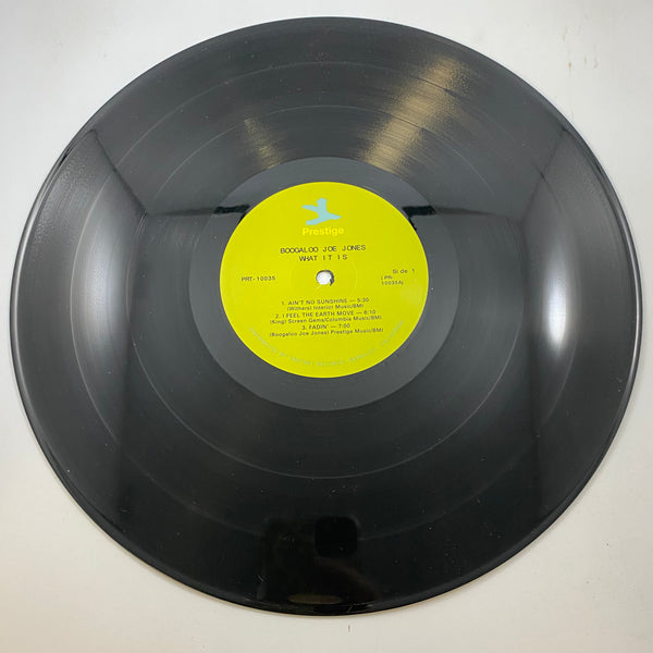 Boogaloo Joe Jones – What It Is LP USED Vinyl VG+/VG+