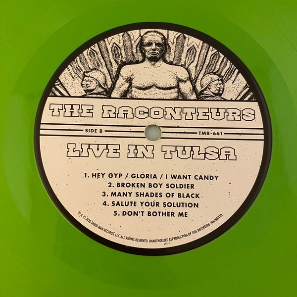 Raconteurs – Live In Tulsa 3LP USED NM/NM Color Vinyl w/ 7" Flexi