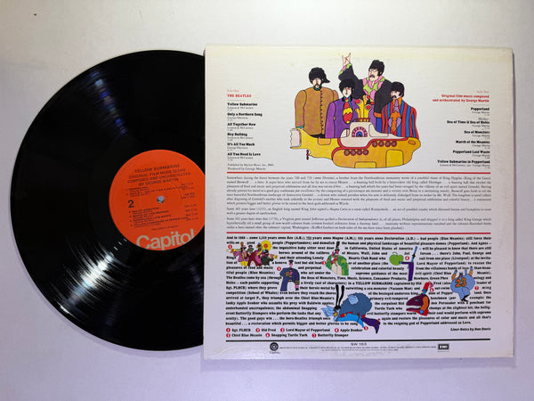 The Beatles – Yellow Submarine LP USED Vinyl VG+/VG+