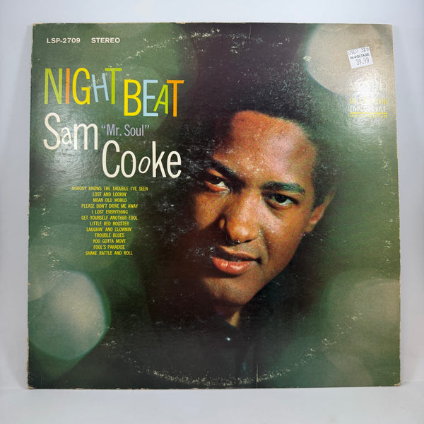 Sam "Mr. Soul" Cooke – Night Beat LP USED Vinyl VG/VG