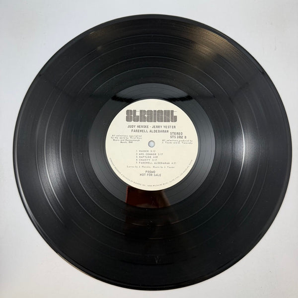 Judy Henske & Jerry Yester – Farewell Aldebaran LP USED Vinyl VG+/VG