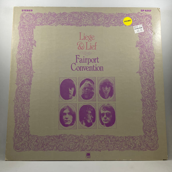 Fairport Convention – Liege & Lief LP USED Vinyl NM/VG+ / Promo Copy