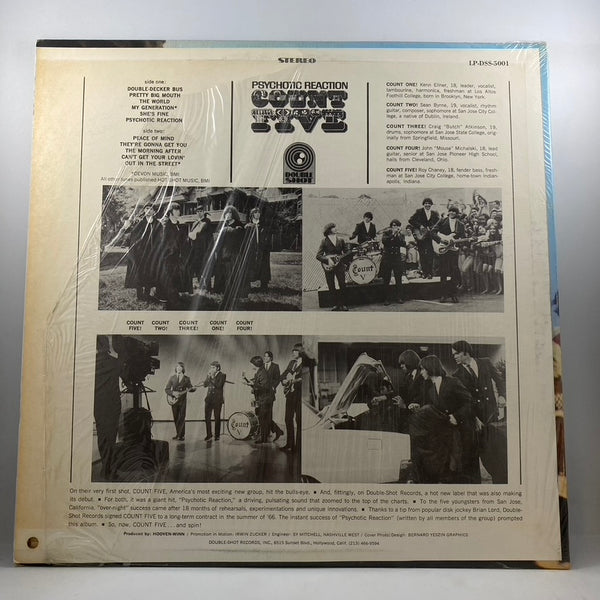 Count Five – Psychotic Reaction LP USED Vinyl VG+/VG+