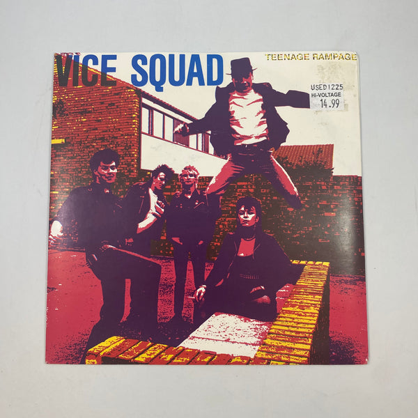 Vice Squad – Teenage Rampage 7" USED Vinyl VG++/VG+