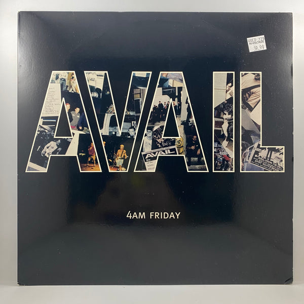 AVAIL – 4AM Friday LP USED Vinyl VG+/VG+ Original Pressing