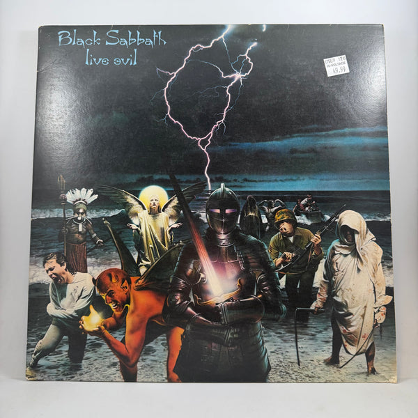 Black Sabbath – Live Evil LP USED Vinyl VG+/VG+