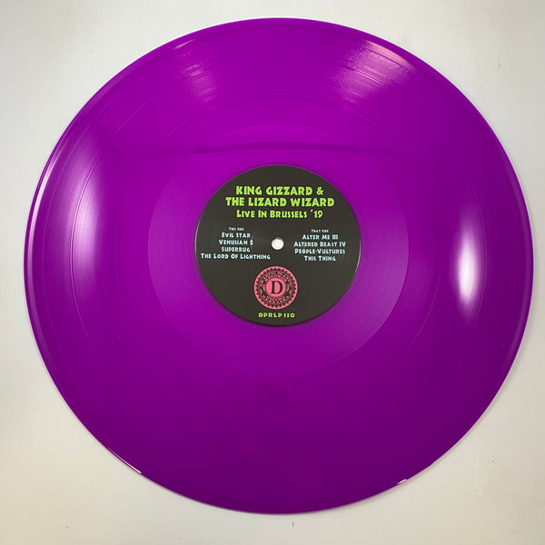 King Gizzard And The Lizard Wizard – Live In Brussels 2019 LP USED Vinyl NM/NM Color Vinyl
