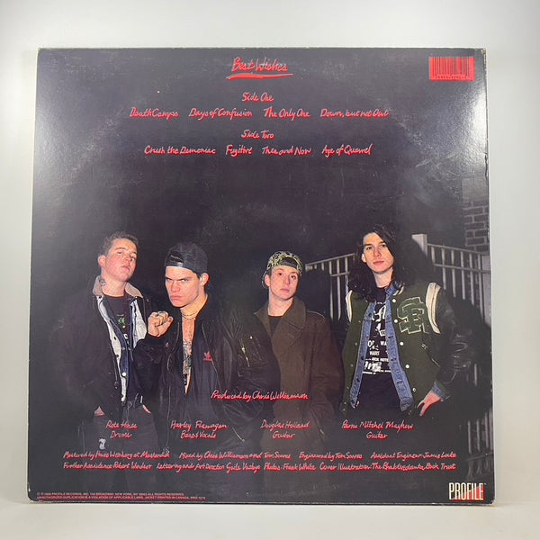 Cro-Mags – Best Wishes LP USED Vinyl VG+/VG+