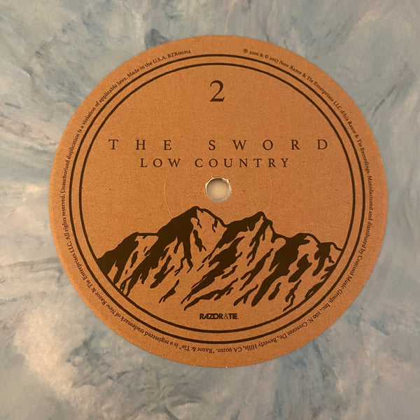 The Sword – Low Country LP USED NM/NM 2017 RSD Blue Marble Vinyl