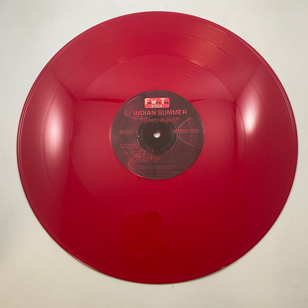 Indian Summer – Cherry Smash LP USED Vinyl VG++/VG+ Color Vinyl