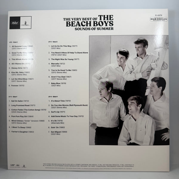 The Beach Boys – The Very Best Of The Beach Boys (Sounds Of Summer) LP USED Vinyl Box Set NM/NM