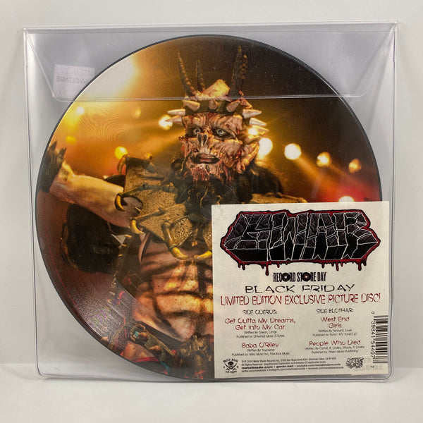 Gwar – Black Friday Limited Edition Exclusive Picture Disc! 7" USED Vinyl VG++/G